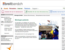 Tablet Screenshot of breitband.ch